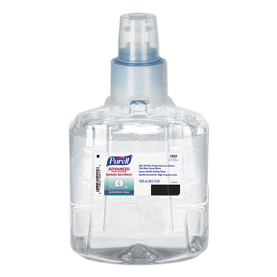 PURELL ULTRA NOURISHING LUXURIOUS ADVANCED FOAM HAND SANITIZER, 1200 ML REFILL, 2/CARTON (190902CT)