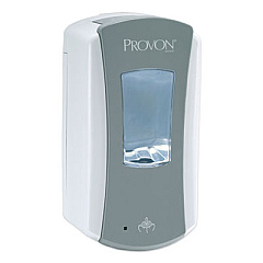 PROVON LTX-12 Dispenser, 1,200 mL, 5.75 x 3.38 x 10.63, Gray/White, 4/Carton (197104CT)