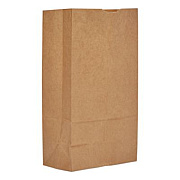 Ross & Wallace Paper Products Grocery Paper Bags, 12# Size, 40# Basis Weight, 7" x 4.38" x 13.75", Kraft, 1,000/Bundle (GK12)
