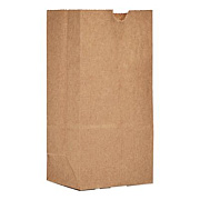 Ross & Wallace Paper Products Grocery Paper Bags, 1# Size, 30# Basis Weight, 3.5" x 2.25" x 6.63", Kraft, 500/Bundle (GK1500)