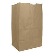 Ross & Wallace Paper Products Grocery Paper Bags, 20# Squat Size, Heavy-Duty, 50# Basis Weight, 8.13" x 5.88" x 12.5", Kraft, 500/Bundle (GH20S)