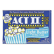 Act II Microwave Popcorn, Light Butter, 2.75 oz Bag, 36/Carton (GOV23243)