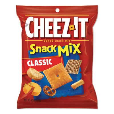 Sunshine CHEEZ-IT BAKED SNACK MIX, CLASSIC CHEESE, 4.5 OZ BAG, 6/PACK (2758800)