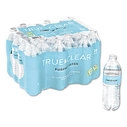 True Clear Purified Bottled Water, 16.9 oz Bottle, 24 Bottles/Carton (TRC05L24CT)