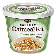 N'Joy Gourmet Oatmeal Kit, Orchard Spice, 2.55 oz Cup, 8/Carton (40774)