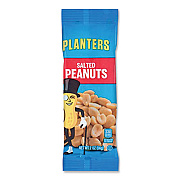Planters SALTED PEANUTS, 2 OZ PACKET, 144/CARTON (24357459)