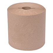 Tork Universal Hand Towel Roll, Notched, 1-Ply, 7.5" x 1,000 ft, Natural, 6 Rolls/Carton (7171020)