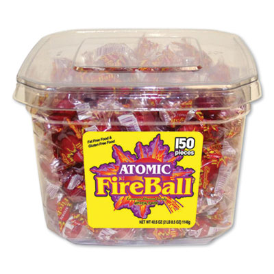 Atomic FireBall HARD CANDY, CINNAMON, 40.5 OZ TUB (24337189)