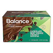 Balance Bar 40-30-30 Nutrition Bar, Chocolate Mint Cookie Crunch, 1.76 oz, 6/Box (NRN53785)