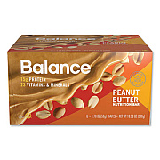 Balance Bar 40-30-30 Nutrition Bar, Peanut Butter, 1.76 oz, 6/Box (NRN57985)
