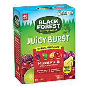 Black Forest JUICY BURST FRUIT FLAVORED SNACK, MIXED FRUIT, 32 OZ, 40/BOX (24337023)