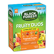 Black Forest FRUITY DUOS FRUIT FLAVORED SNACK, TROPICICAL FUSION, 32 OZ, 40/BOX (24337025)