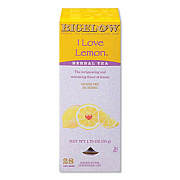 Bigelow I LOVE LEMON HERBAL TEA, 0.06 OZ TEA BAG, 28/BOX (913730)