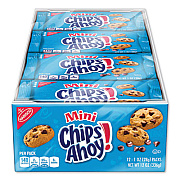 Nabisco MINI CHOCOLATE CHIP COOKIES, 1 OZ PACKET, 12/PACK (716062)