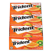 Trident SUGAR-FREE GUM, TROPICAL TWIST, 14 STICKS/PACK, 12 PACKS/BOX (2051023)
