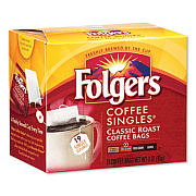 Folgers COFFEE FILTER PACKS, CLASSIC ROAST, 0.16 OZ, 19/PACK (402701)