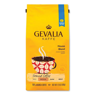 Gevalia COFFEE, HOUSE BLEND, GROUND, 12 OZ BAG (1667735)