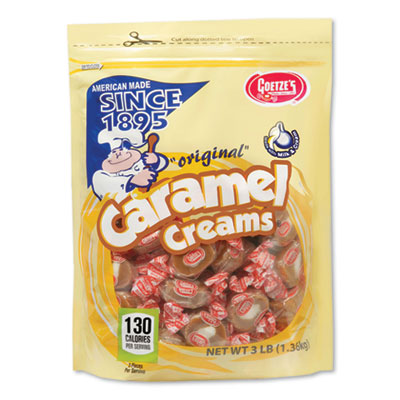 Goetzes ORIGINAL CARAMEL CREAMS, 3 LB BAG (2821211)