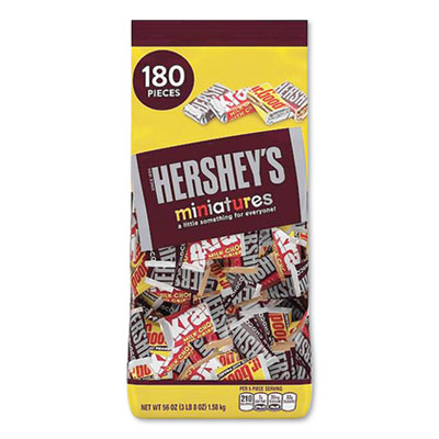 Hershey's MINIATURES VARIETY PACK, ASSORTED, 56 OZ (183794)