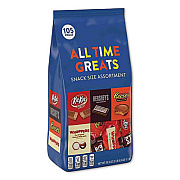 Hershey's ALL TIME GREATS MILK CHOCOLATE VARIETY PACK, ASSORTED, 38.9 OZ BAG (184446)