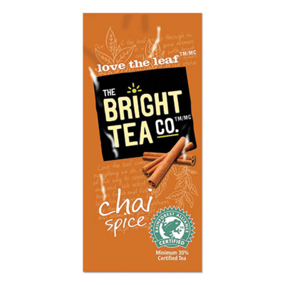 The Bright Tea Co. TEA FRESHPACK PODS, CHAI SPICE, 0.09 OZ, 100/CARTON (1952567)