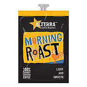 ALTERRA Coffee Freshpack Pods, Morning Roast, Light Roast, 0.2 oz, 100/Carton (MDRA182)