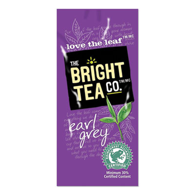 The Bright Tea Co. TEA FRESHPACK PODS, EARL GREY, 0.09 OZ, 100/CARTON (2434698)