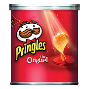 Pringles Potato Chips, Original, 1.3 oz Canister, 36/Carton (16905)