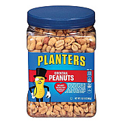 Planters COCKTAIL PEANUTS, SALTED, 35 OZ CANISTER (697788)