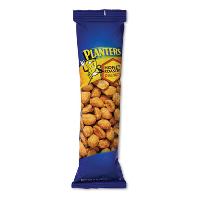 Planters HONEY ROASTED PEANUTS, 2.5 OZ TUBE, 15/BOX (24357786)