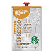 Starbucks FLAVIA COFFEE FRESHPACKS, BLONDE ESPRESSO, 0.25 OZ FRESHPACK, 72/CARTON (24395041)