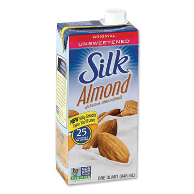 Silk ALMOND MILK, UNSWEETENED ORIGINAL, 32 OZ ASEPTIC BOX (24287591)