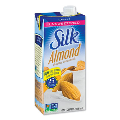 Silk ALMOND MILK, UNSWEETENED VANILLA, 32 OZ ASEPTIC BOX (24287592)