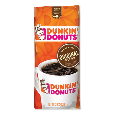 Dunkin Donuts ORIGINAL BLEND COFFEE, DUNKIN ORIGINAL, 12 OZ BAG (1617987)