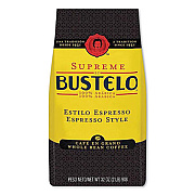 Caf Bustelo SUPREME ESPRESSO-STYLE WHOLE BEAN COFFEE, DARK ROAST, 2 LB BAG (2071485)