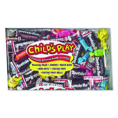 Tootsie Roll Child's Play Assortment Pack, Assorted, 26 oz (1817)