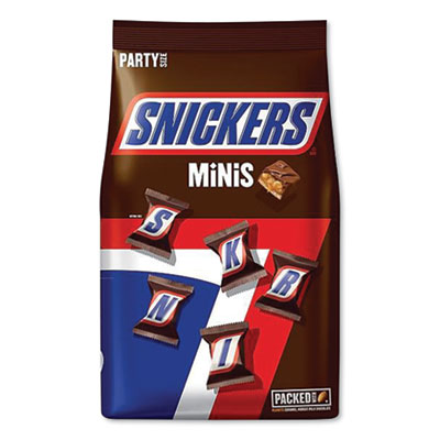 Snickers MINIS SIZE CHOCOLATE BARS, MILK CHOCOLATE, 40 OZ, 2/BUNDLE (2401379)