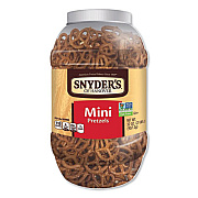 Snyder's MINI PRETZELS, CLASSIC, 32 OZ BARREL (2609707)