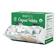 ecoStick Organic White Sugar Packets, 2.8 g Packet, 120 Packets/Box (83825)