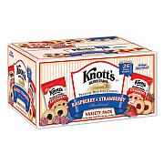 Knott's Berry Farm Premium Berry Jam Shortbread Cookies, Raspberry and Strawberry Variety, 2 oz Pack, 36 Packs/Carton (BIS59638)
