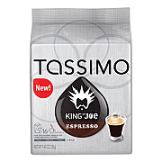 Tassimo KING OF JOE COFFEE T-DISCS, ESPRESSO, 4.45 OZ T-DISC, 16/BOX (184487)
