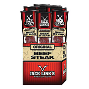 Jack Links Beef Steak, Original, 1 oz., 12/Box (02027)