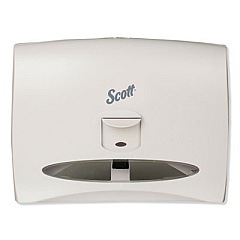 Scott Personal Seat Cover Dispenser, 17.5 x 2.25 x 13.25, White (09505)