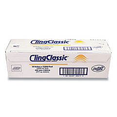 AEP Industries Inc. CLINGCLASSIC FOOD WRAP, 18" X 2,000 FT ROLL (940770)