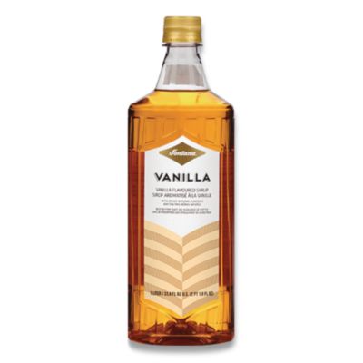 Fontana Flavored Coffee Syrup, Vanilla, 1 L Bottle (412737675)