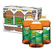 Pine-Sol Multi-Surface Cleaner Disinfectant, Pine, 144oz Bottle, 3 Bottles/Carton (35418CT)