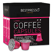 Bestpresso Nespresso Lungo Italian Espresso Pods, Intensity: 9, 20/Box (BST10425)