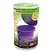 ekobrew 1611542 Reusable Filter for Keurig 2.0 and 1.0 Single Cup Brewers