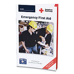 First Aid Only AMERICAN RED CROSS EMERGENCY FIRST AID GUIDE, 48 PAGES (71270)