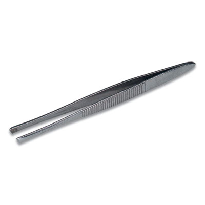 First Aid Only TWEEZERS, SLANTED TIP, STAINLESS STEEL, 3" (71273)